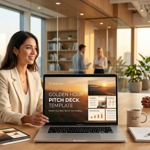 Golden Hour Pitch Deck Template