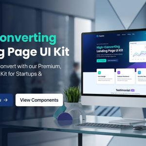 High-Converting Landing Page UI Kit