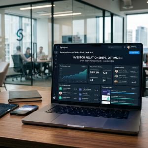 Pitch Deck & Investor CRM Dashboard