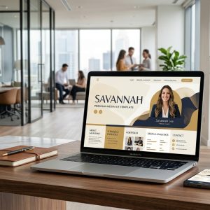 Savannah: Premium Media Kit Template